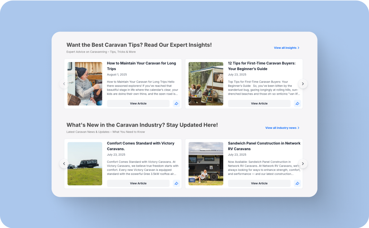 Sponsored Content & Blog Posts