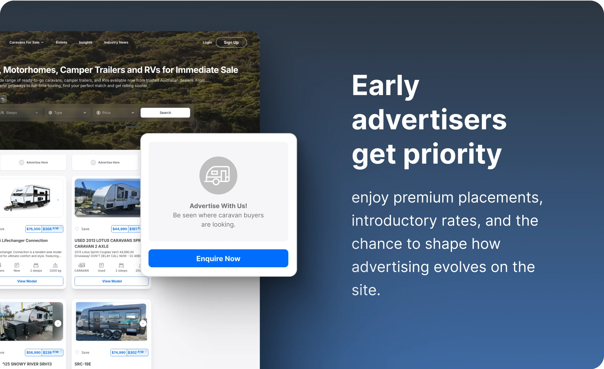 Advertise with Caravea.au